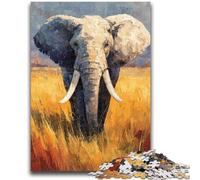 Puzzles pour Adultes et Adolescents, Puzzles, éléphant, Jouets éducatifs, Jeux familiaux, renforce l'amour Entre Couples, 26x38cm