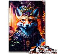 Puzzles pour Adultes et Adolescents, Puzzles Fox, Jeu Stimulant et éducatif en Famille pour Anniversaire et Noël 38x26cm