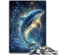 Puzzles pour Adultes et Adolescents Puzzles Galaxy Blue Whale pour Adultes, Jeu Stimulant pour Tous, pour Femmes, Cadeaux pour Hommes (50x75cm)