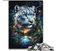 Puzzles pour Adultes et Adolescents, Puzzles, Jungle, léopard, Jeux éducatifs, décoration d'intérieur, Cadeau d'anniversaire, décoration Murale (Taille 50x75cm)