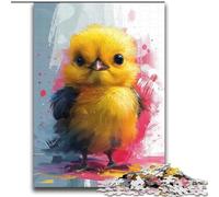 Puzzles pour Adultes et Adolescents Puzzles Mignons pour bébés Poulets pour et à partir de 14 Ans Jouets de Jeu Car il est idéal comme Cadeau pour Toute la Famille 70x100cm