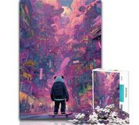 Puzzles pour Adultes et Adolescents, Puzzles Paysage Coucher de Soleil, Jeu Stimulant, idéal comme Cadeau pour Toute la Famille (38x26cm)
