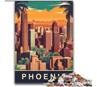 Puzzles pour Adultes et Adolescents, Puzzles Phoenix Skyline, Jeux éducatifs, décoration d'intérieur, idéal comme Cadeau pour Toute la Famille 70x100cm