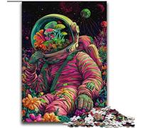 Puzzles pour Adultes et Adolescents, Puzzles psychédéliques, astronautes, Jeux stimulants, Jouets à Offrir en Cadeau à Toute la Famille, à partir de 14 Ans, 70x100cm