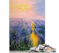 Puzzles pour Adultes et Adolescents : Rêves de Lavande, Puzzles en Bois, Jeu éducatif pour Adolescents Adultes, 1 000 pièces (75 x 50 cm).