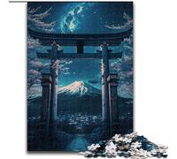 Puzzles pour Adultes et Adolescents Sanctuaire sous Les étoiles, Chaque pièce est Unique - Jeu Familial Stimulant et Amusant pour Les 14 Ans (Taille 26x38cm)