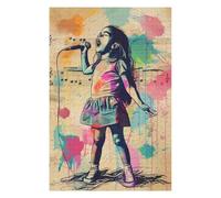 Puzzles pour Adultes Et Adolescents Sirens Kids Song Puzzles pour Adultes - Décoration Murale - Modèle À Assembler - Difficulté Et Défi