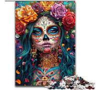Puzzles pour Adultes et Adolescents Squelette Fantastique, Jeux, Jouets, Cadeaux d'anniversaire Uniques pour Les Enfants de 14 Ans et Plus (Taille 50x75cm)