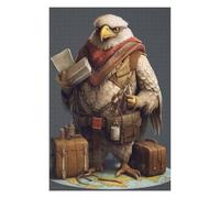 Puzzles pour Adultes Et Adolescents Travel Guide Eagle Puzzles, Jeux Relaxants, Analyse Et Logique, Cadeaux d'anniversaire Et Cadeaux Uniques 75x50cm/1000pcs