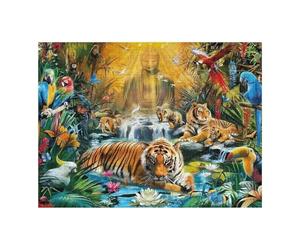 Puzzles pour Adultes Et Adolescents Tropical Jungle Paradise Puzzles Anti-Stress, À La Fois Amusants, Humoristiques Et Stimulants 1000pcs(52x38cm)