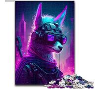 Puzzles pour Adultes et Adolescents Un Lama Mignon, Un Jeu Familial pour Une décoration intérieure Unique et des Cadeaux pour Les 14 Ans (Taille 26x38cm)