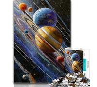 Puzzles pour Adultes et Adolescents Voie lactée Univers Galaxie, Aide Le Cerveau à exercer des Jouets addictifs pour cultiver la Patience Décoration Parfaite 38x26cm