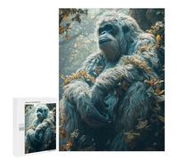 Puzzles pour Adultes Et Adolescents Yeti in The Forest Puzzles pour Adolescents, Jeu Familial, Vacances À La Maison, Passe-Temps, Interaction Parent-Enfant 500 PCS