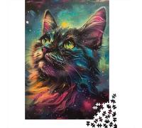 Puzzles pour Adultes et Adorable Petit Tigre Jaune - Puzzle de 1000 pièces en Bois pour Adultes et Adolescents (18+) - Idée Cadeau Parfaite - 1000 pièces (75 x 50 cm)