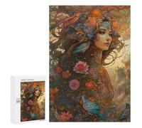 Puzzles pour Adultes Fantasy Artwork Nature's Harmony Puzzle pour Adolescents Améliore La Mémoire Difficile Et Stimulant Idéal comme Cadeau 300 PCS