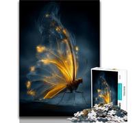 Puzzles pour Adultes Fantasy Butterfly 1000 pièces Puzzles pour Adultes et Adolescents Jeux éducatifs Décoration d'intérieur Collection d'artistes Beaux-Arts 26x38cm