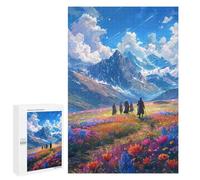 Puzzles pour Adultes Fantasy Mountain Journey Puzzles pour Adolescents : Améliorent La Mémoire. Chaque Pièce Est Unique - Jouets Et Jeux Éducatifs 1000 PCS