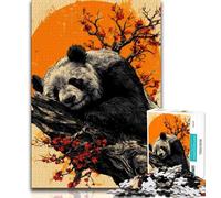 Puzzles pour Adultes Fantasy Panda 1000 pièces, Jouets éducatifs et Difficiles, Jeux de Famille, Cadeaux pour Amis et Famille, 38x26cm