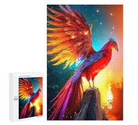Puzzles pour Adultes Fantasy Phoenix Art Print Puzzles Anti-Stress pour Adultes - Décoration Parfaite - Difficile Et Stimulant 1000 PCS