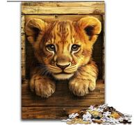 Puzzles pour Adultes Farm Lion 1000 pièces, Difficile, à partir de 14 Ans, décoration Murale, Cadeaux Uniques pour Anniversaire et Noël (50x75cm)