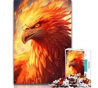 Puzzles pour Adultes Feu et Foudre Bel Aigle Puzzles 1000 pièces pour Adultes Cadeaux, réduction du Stress intéressante Interaction Parent-Enfant 50x75cm