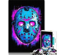 Puzzles pour Adultes, Films d'horreur, 1 000 pièces, pour Adolescents et Adultes, pièces entièrement emboîtables et de Formes aléatoires, 50x75cm