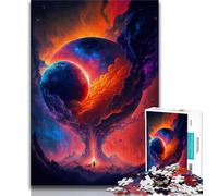 Puzzles pour Adultes Fin de l'univers Puzzle Adolescent, Anti-Stress Staycation Kill Time Interaction Parent-Enfant (Taille 38x26cm)