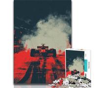 Puzzles pour Adultes Formule de Course 1 000 pièces pour Adolescents Jeu Stimulant pour Tous pour Femmes Cadeaux pour Hommes (38x26cm)