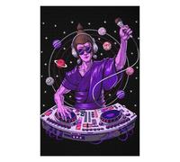 Puzzles pour Adultes Galactic DJ Puzzle pour Adultes, Jouet, Décoration Murale, Cadeau De Course De Vitesse Manuelle pour Les Amis Et La Famille 75x50cm/1000pcs