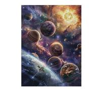 Puzzles pour Adultes Galactic Exploration Adventure Puzzle pour Adultes - Jeu Manuel pour Améliorer La Mémoire - Cadeaux Uniques pour Un Anniversaire Ou Noël