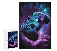 Puzzles pour Adultes Galactic Gaming Controller Art -4 Puzzles pour Adolescents : Améliorent La Mémoire. Chaque Pièce Est Unique - Jouets Et Jeux Éducatifs 1000 PCS