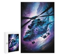 Puzzles pour Adultes Galactic Helicopter Adventure -4 Puzzles pour Adolescents : Améliorent La Mémoire. Chaque Pièce Est Unique - Jouets Et Jeux Éducatifs 1000 PCS