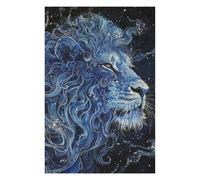 Puzzles pour Adultes Galactic Lion Majesty -1 Puzzle pour Adultes, Décoration Murale, Découpe De Précision, Cadeaux d'anniversaire Et Cadeaux Uniques 1000pcs(75x50cm)