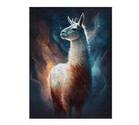 Puzzles pour Adultes Galactic Llama Puzzle pour Adultes - Jeu Manuel - Améliore La Mémoire - Cadeaux d'anniversaire Et Cadeaux Uniques 52x38cm/1000pcs