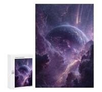 Puzzles pour Adultes Galactic Storm Clouds Puzzles pour Adolescents : Améliorent La Mémoire. Chaque Pièce Est Unique - Jouets Et Jeux Éducatifs 300 PCS