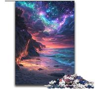 Puzzles pour Adultes Galaxy Beach Night View 2000 pièces, Jeux éducatifs et Difficiles, Anti-Stress, Cadeaux d'anniversaire Uniques (70x100cm)