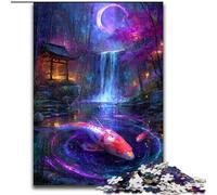Puzzles pour Adultes Galaxy Koi Aidez Le Cerveau à exercer des Jouets addictifs pour cultiver la Patience Cadeau pour Les Anniversaires 26x38cm