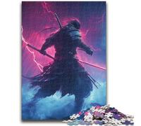 Puzzles pour Adultes Galaxy Ninja Warrior 1000 pièces, Jeux d'activités familiales stimulants, Jouet de Bricolage pour décoration Murale de la Maison (75x50cm)