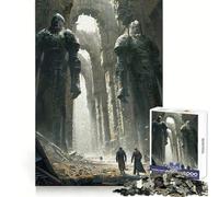 Puzzles pour Adultes Gardiens Anciens 1000 pièces Développe la mémoire Loisirs Silencieux Bords Nets Cadeau Unique (38x52cm)