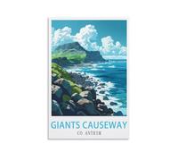 Puzzles pour Adultes, Giant's Causeway Co Antrim, Puzzles stimulants pour Une soirée Jeux en Famille, décoration intérieure 50x70cm