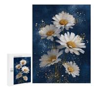 Puzzles pour Adultes Glowing Daisy Bouquet Puzzles pour Adolescents : Améliorent La Mémoire. Chaque Pièce Est Unique - Jouets Et Jeux Éducatifs 500 PCS