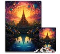 Puzzles pour Adultes Grand Palais de Thaïlande 1000 pièces. Puzzles stimulants pour Adolescents. Soirées de Jeux en Famille. Idée Cadeau stimulante. 1000 pièces (38 x 26 cm).