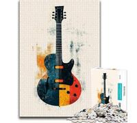 Puzzles pour Adultes, Guitare, Adolescent, Anti-Stress, séjour, Tue Le Temps, Interaction Parent-Enfant (Taille 75x50cm)