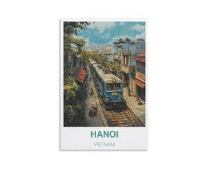 Puzzles pour Adultes, Hanoï (Vietnam), Micro-pièces, Puzzles stimulants et Difficiles, pour Noël ou Un Anniversaire, Jeu, Jouet, 52 x 70 cm
