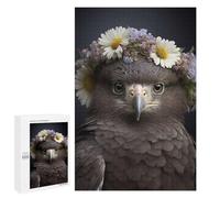 Puzzles pour Adultes Head Cute Baby Eagle Puzzles pour Adultes - Jeux De Détente - Défi Difficile À Relever 1000 PCS