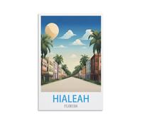 Puzzles pour Adultes, Hialeah, Floride, Puzzles à Micro-pièces, Puzzles stimulants et Difficiles, Cadeau de Noël ou d'anniversaire, Jeu, Jouet, 52 x 38 cm