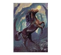 Puzzles pour Adultes Horse and Butterfly Puzzles pour Adultes : Jeux Relaxants, Défis Difficiles, Cadeaux d'anniversaire Et Cadeaux Uniques 38x26cm/1000pcs