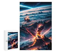 Puzzles pour Adultes Interstellar Magma Puzzles pour Adolescents, Jouets Anti-Stress, Décoration Murale, Cadeaux Uniques pour Anniversaire Et Noël 1000 PCS