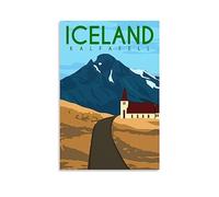Puzzles pour Adultes Islande Kalfafell Mountain Puzzles 1000 pièces pour Adultes - Puzzle Adulte Amusant, Stimulant et Stimulant 52x38CM