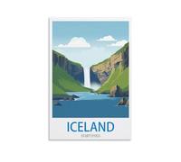 Puzzles pour Adultes Islande Svartifoss Puzzles pour Adultes Jeu éducatif Défi Jouet 2000 pièces 100x70CM